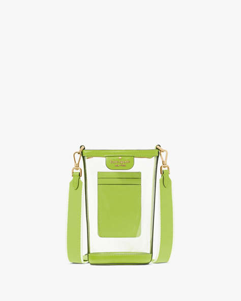 Clare Clear Phone Crossbody
