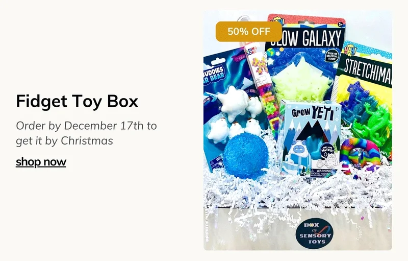 Box of Sensory Toys