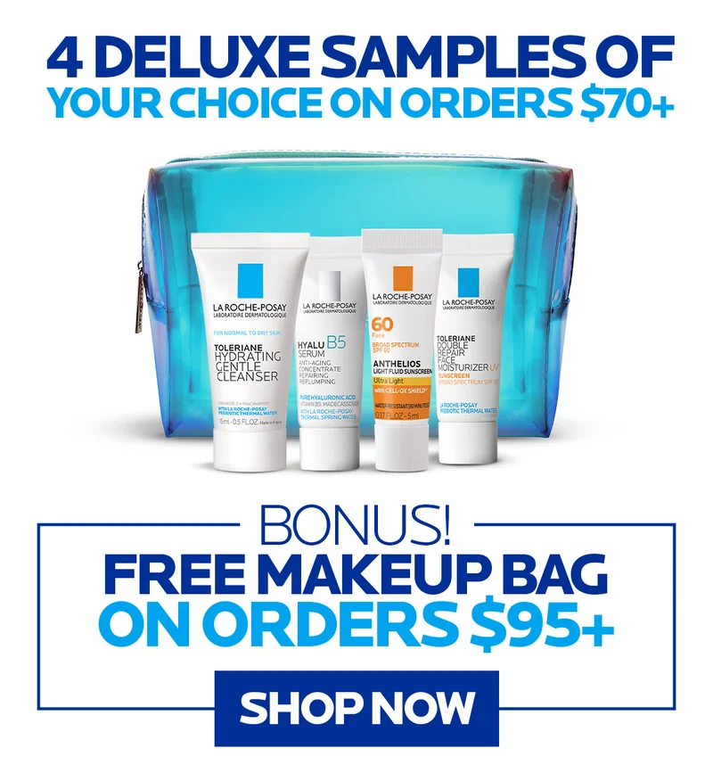 SPEND $70+ & CUSTOMIZE YOUR DELUXE SAMPLE KIT | SPEND $95+ & GET A FREE MAKEUP BAG | SHOP NOW