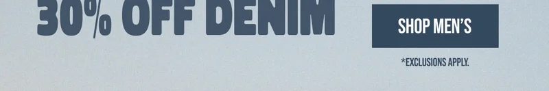 30% off Denim Shop Men's