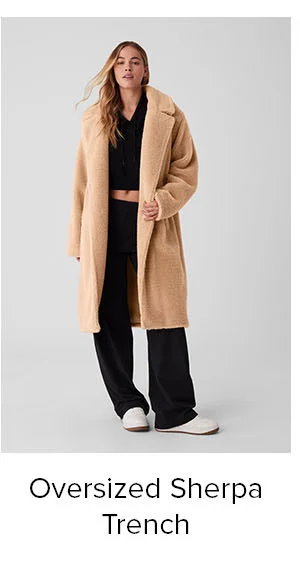 OVERSIZED SHERPA TRENCH