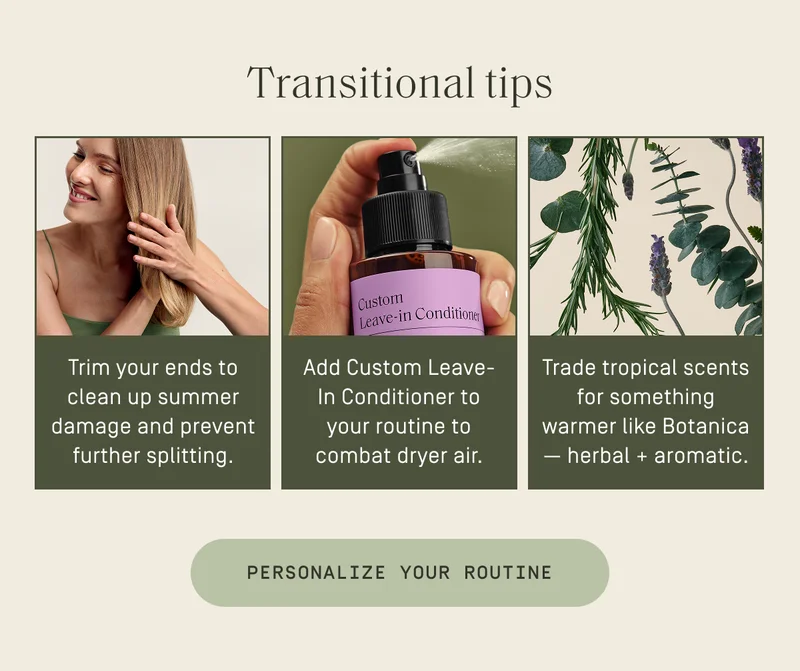 Transitional Tips