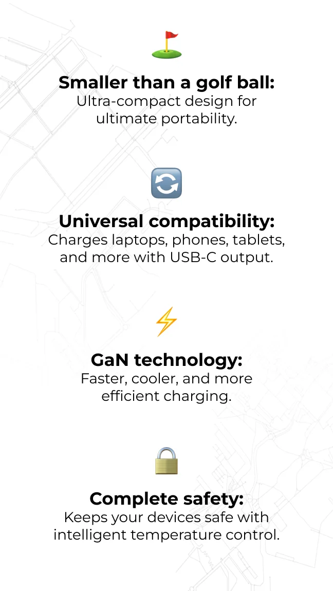 Main features:
