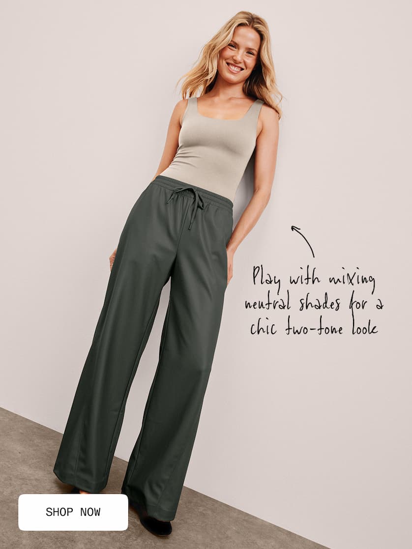 Base Tank Bodysuit in Oat