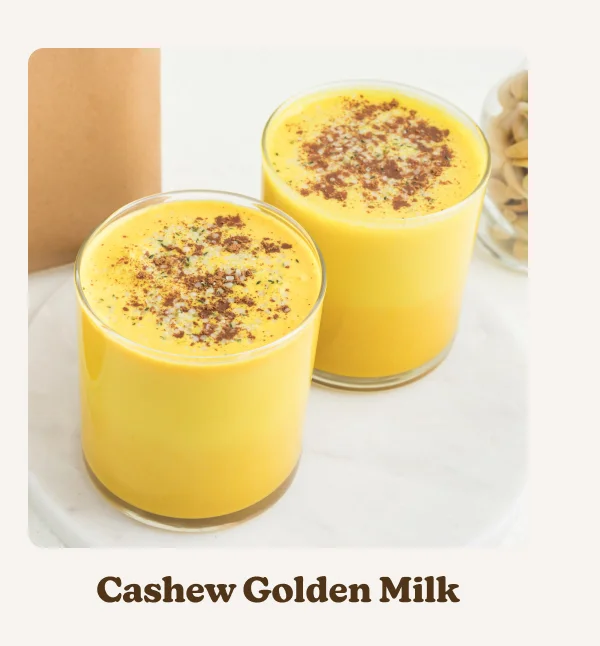 Cashew Golden Milk recipe
