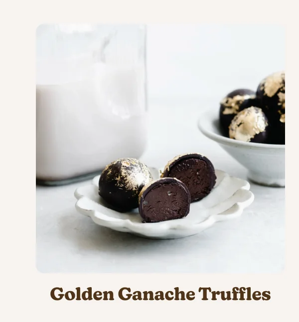 Golden Ganache Truffles recipe