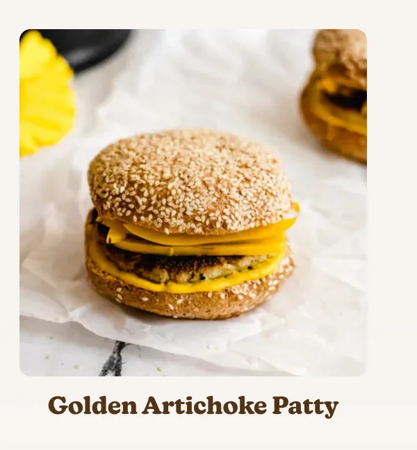 Golden Artichoke Patty recipe