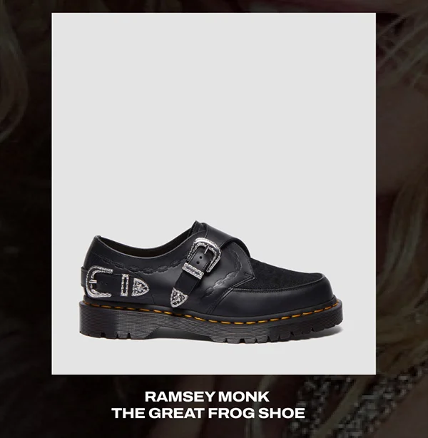 Ramsey Monk The Great Frog Shoe
