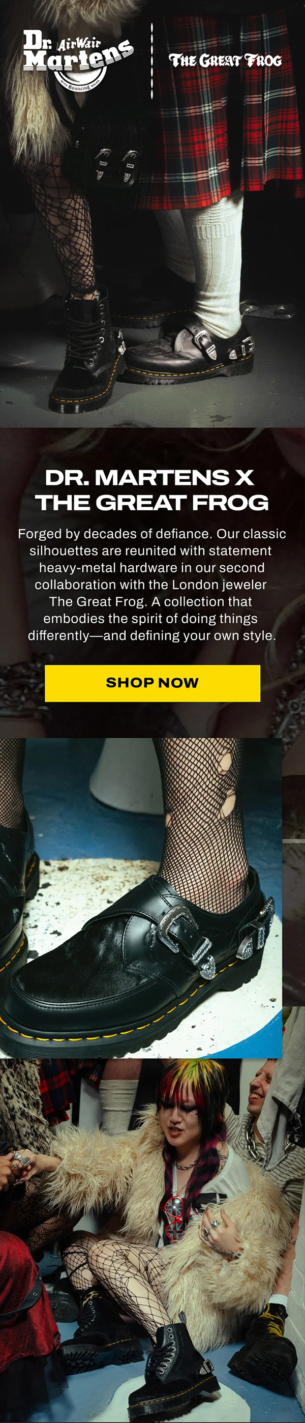 Dr. Martens x The Great Frog collab