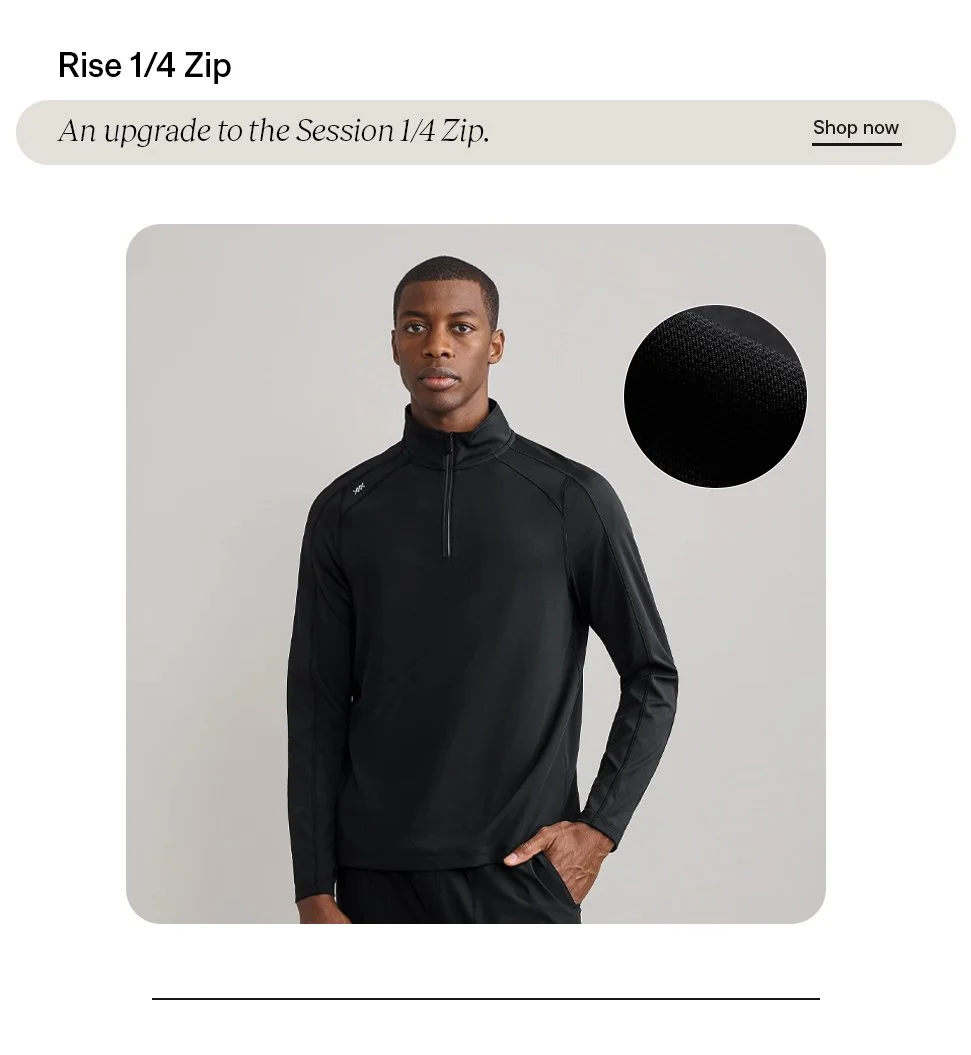 Rise 1/4 Zip