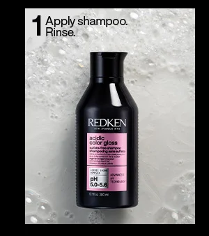 CLEANSE- Shampoo and rinse Acidic Color Gloss Sulfate-Free Shampoo