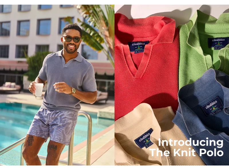 INTRODUCING The Knit Polo