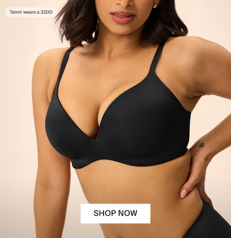 Tanvir wears a 32DD. SHOP NOW