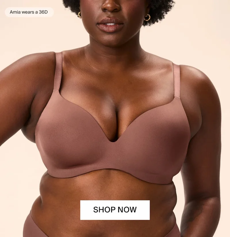 Amia wears a 36D. SHOP NOW