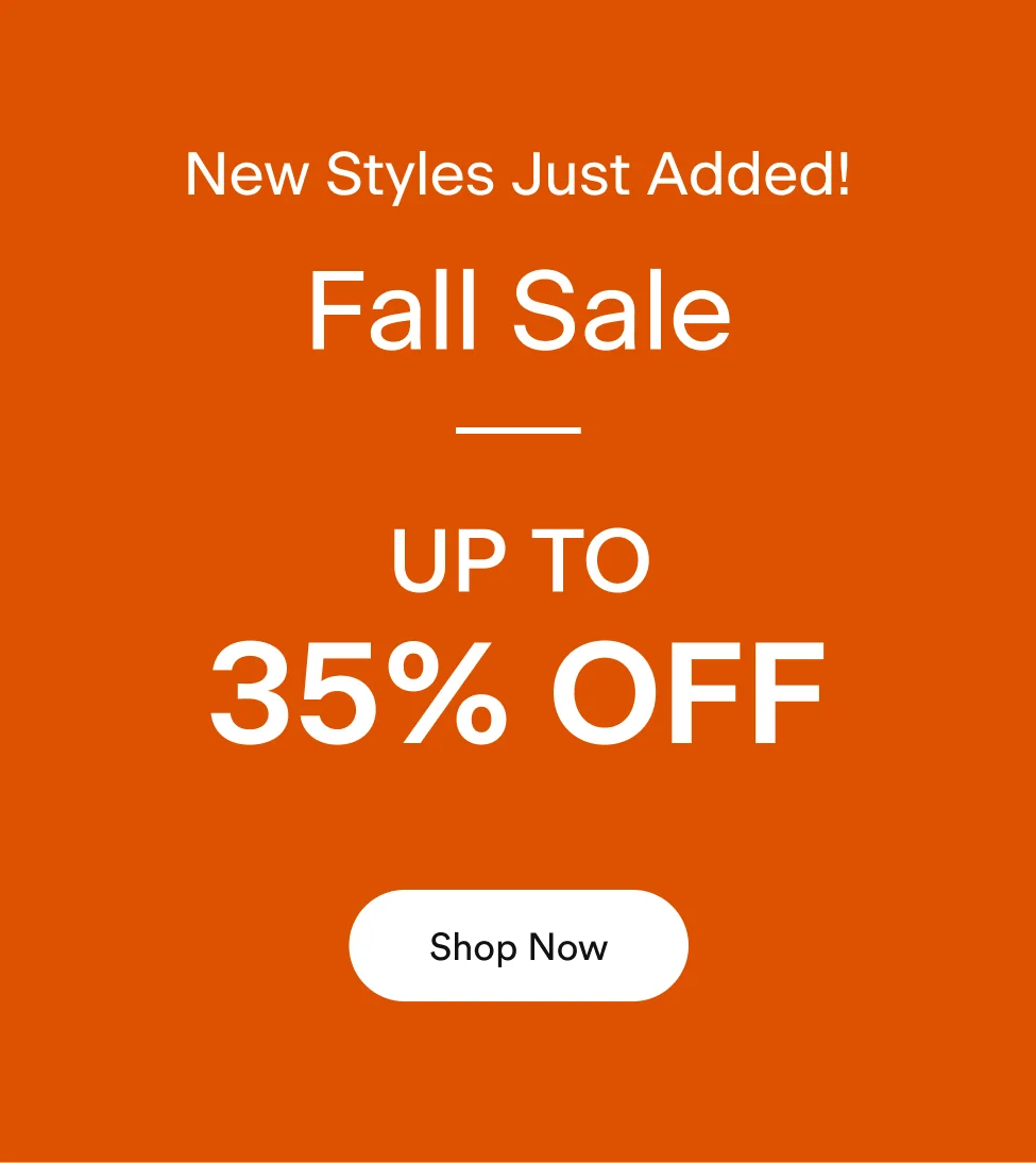 Fall Sale - Up to 35% OFF