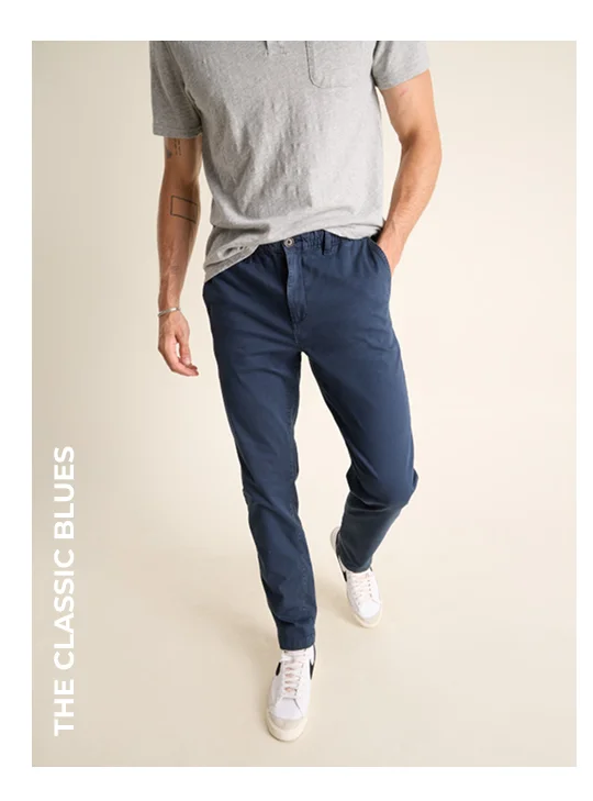 Originals Stretch Twill Pant: The Classic Blues