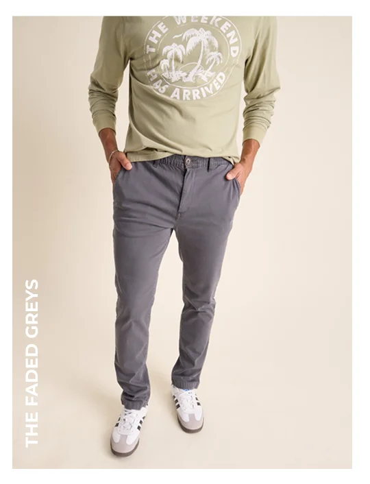 Originals Stretch Twill Pant: The Faded Greys