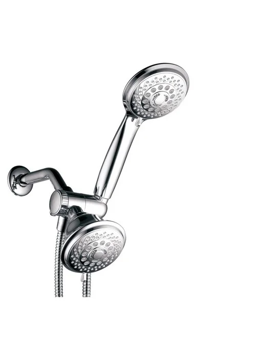 "As is" HotelSpa Luxury 3-Way All- Chrome Spiral Shower System