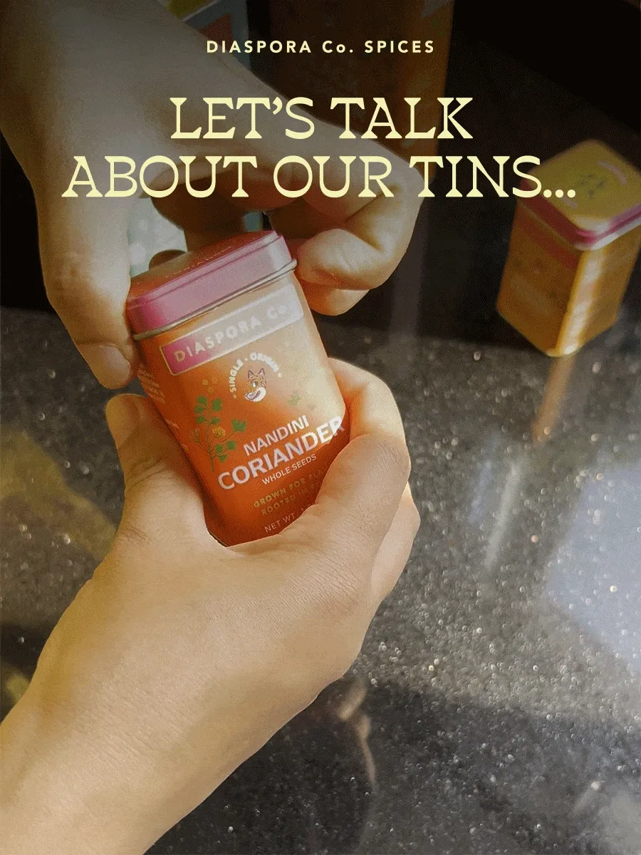 Let's talk about our tins...