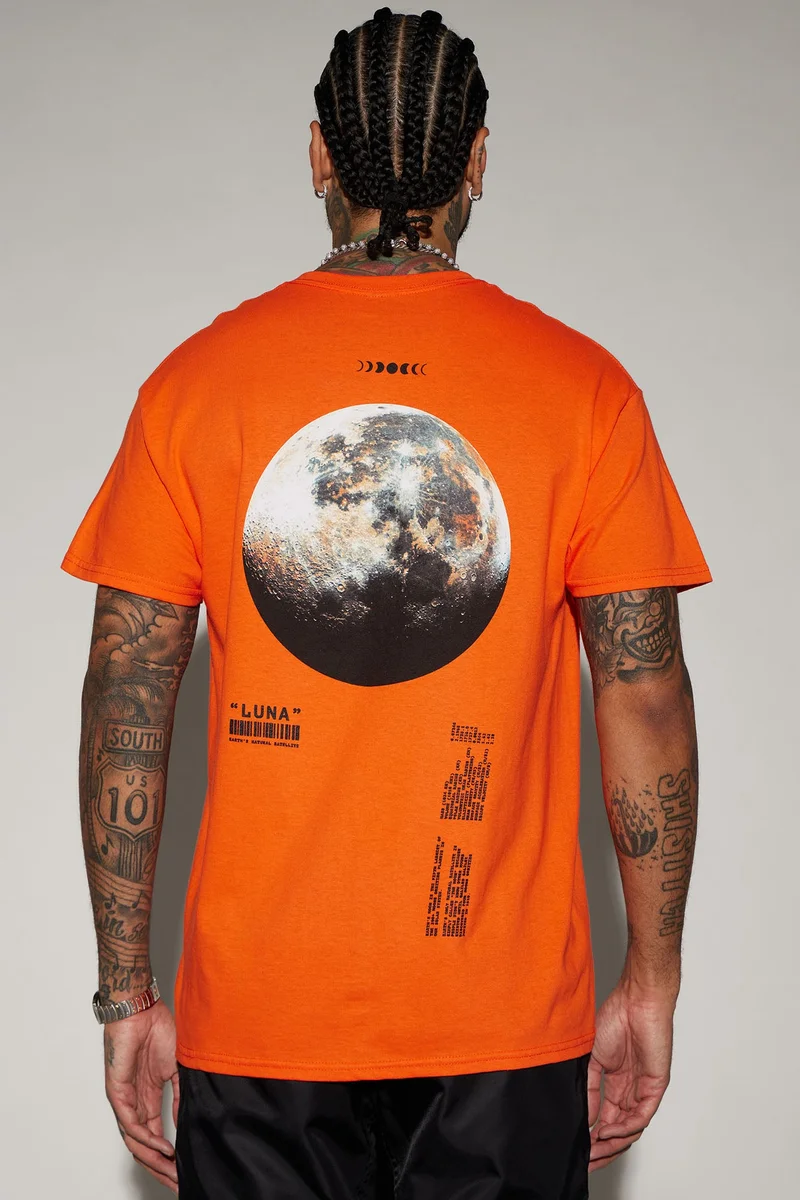 Image of Luna Short Sleeve Tee - Orange