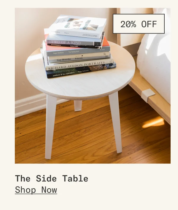 Save 20% on The Side Table
