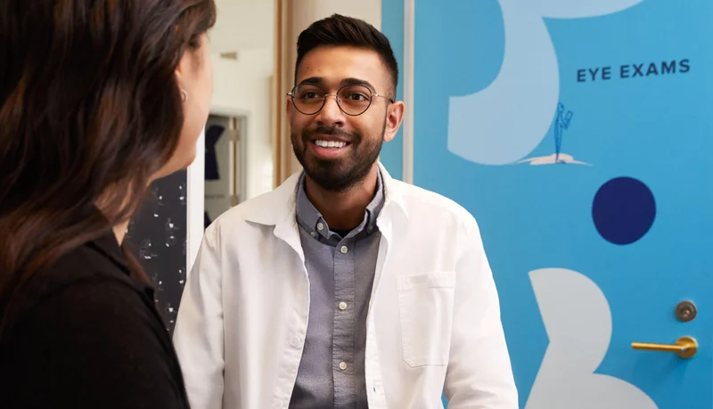Comprehensive eye exam