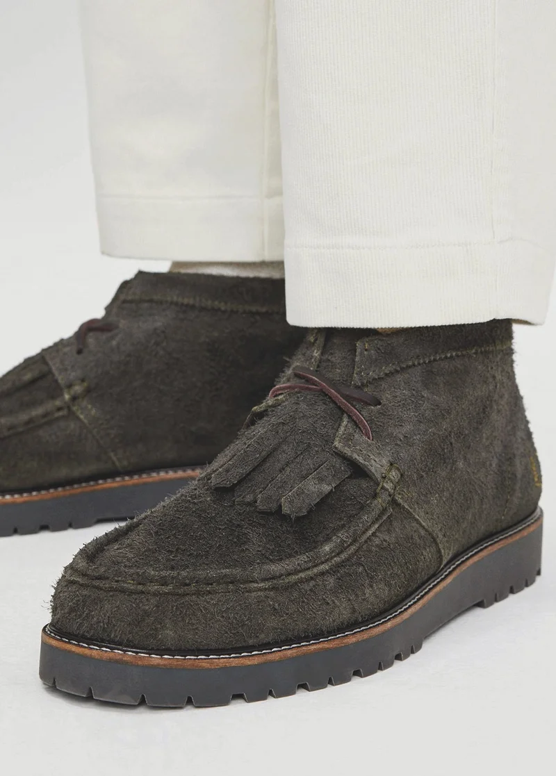 The Kenney Shoe - smart brushed suede in multiple colours