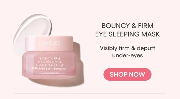 bouncy & firm eye sleeping mask