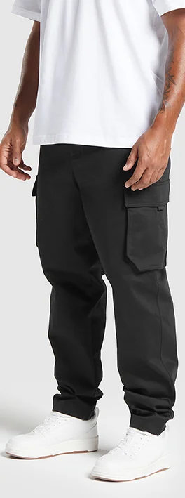 Rest Day Woven Cargo Pant - GS Black