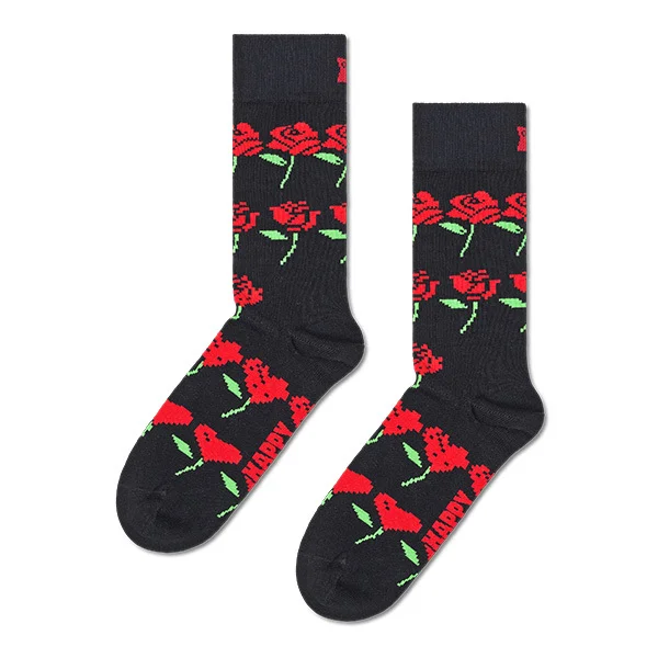 Rose Hearts Sock
