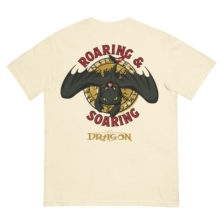 How to Train Your Dragon Roaring & Soaring Comfort Colors T-Shirt