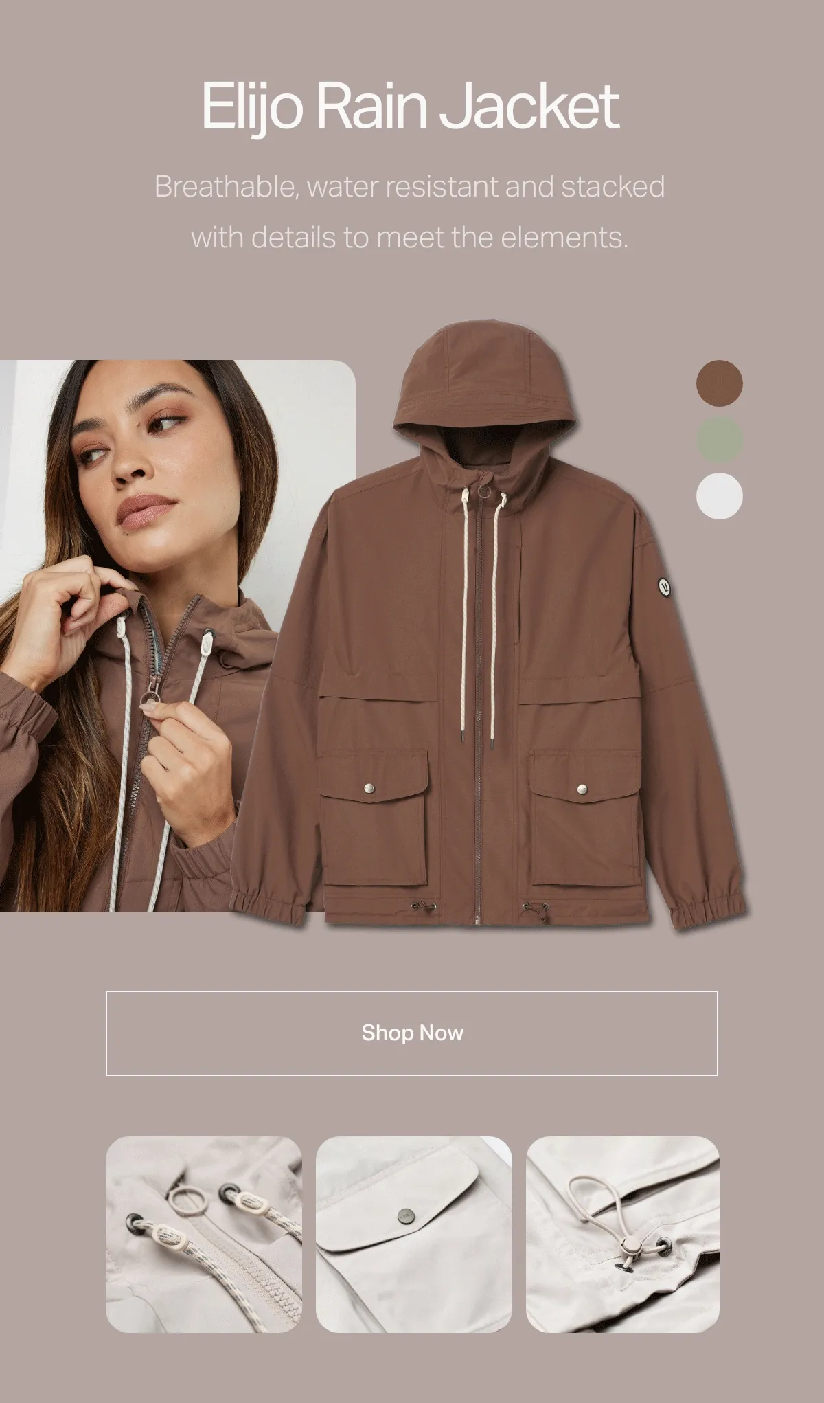 Elijo Rain Jacket
