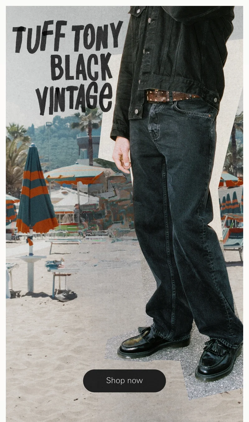 Tuff Tuny Black Vintage