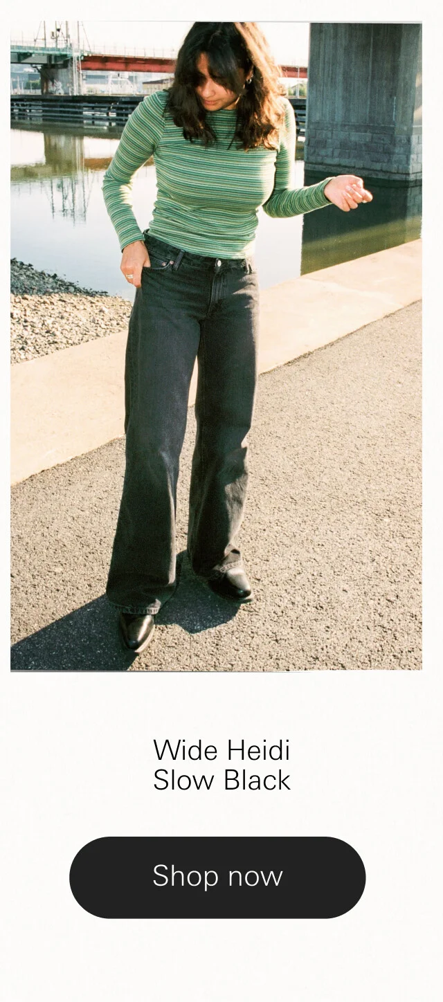 Wide Heidi Slow Black