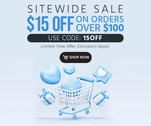 SITEWIDE SALE - discount code