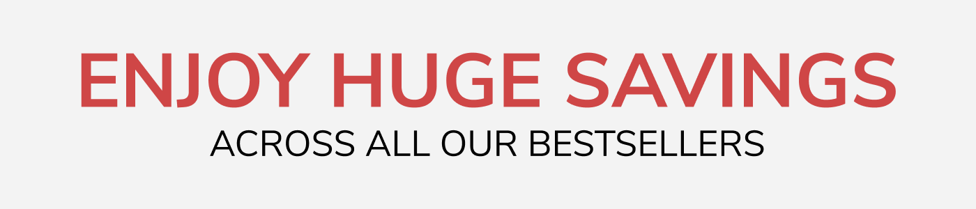 Enjoy Huge Savings!