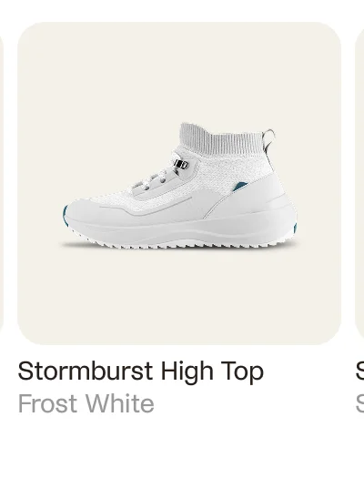 Stormburst Hight Top Frost White