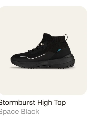 Stormburst Hight Top Frost Space Black