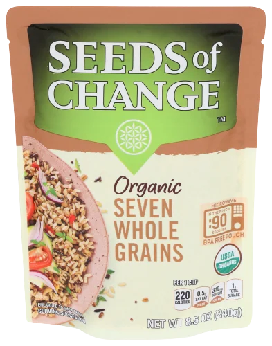 Image of Seeds of Change 7 Whole Grains Pre Cooked Rice Mix