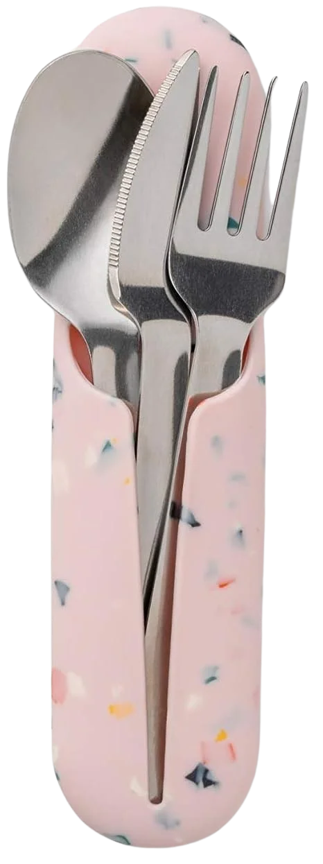 Image of Porter Utensil Set - Terrazzo Blush