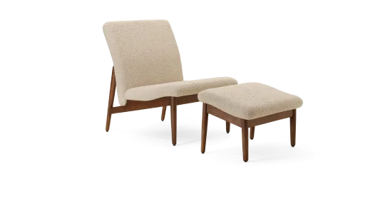 Gimlet Chair with Ottoman