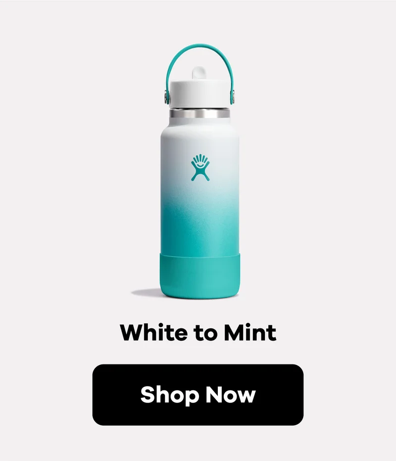 White to Mint | Shop Now