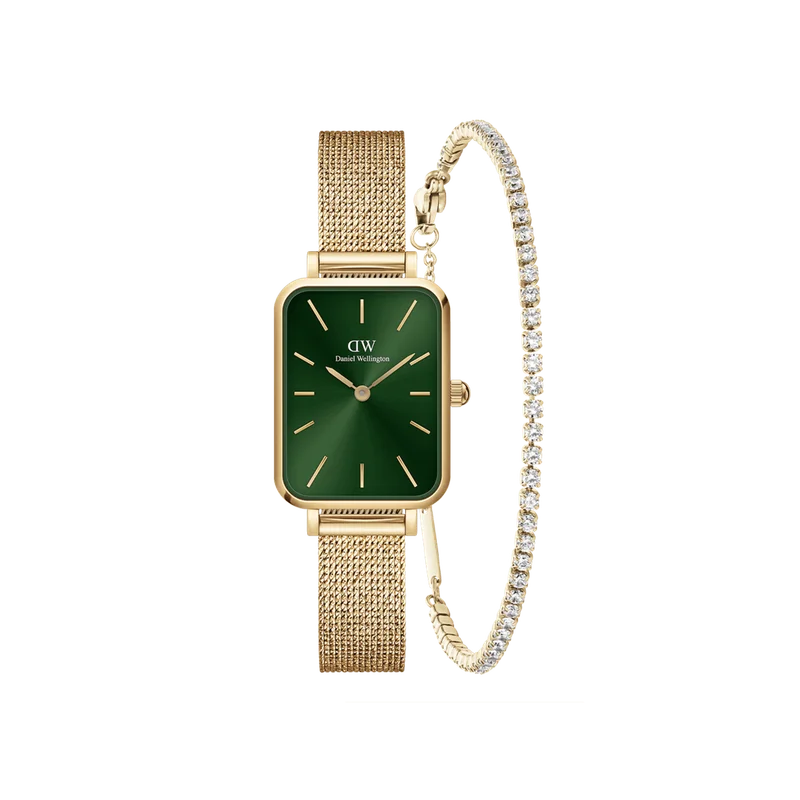 Quadro Pressed Evergold & Tennis Gold Set