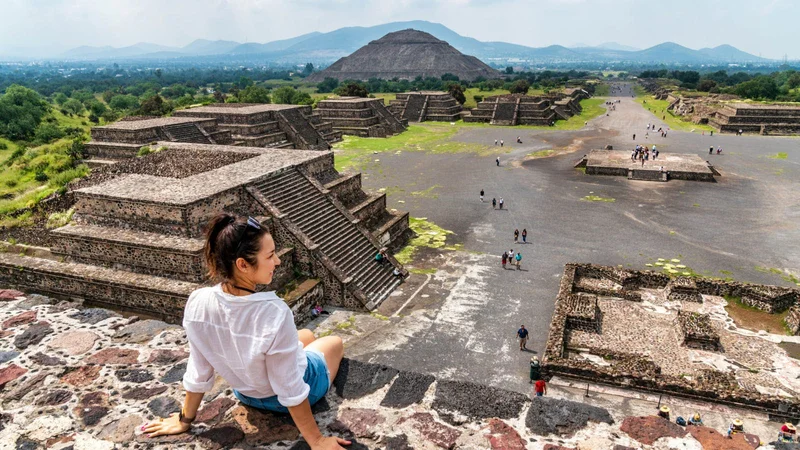 Ruins of San Juan Teotihuacán, Mexico