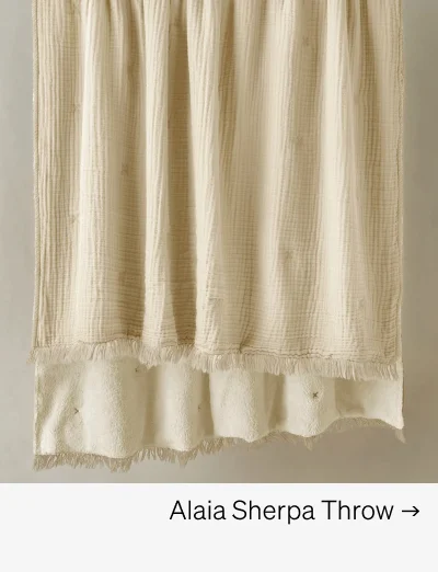 Shop Alaia Sherpa Throw