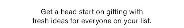 Get a head start