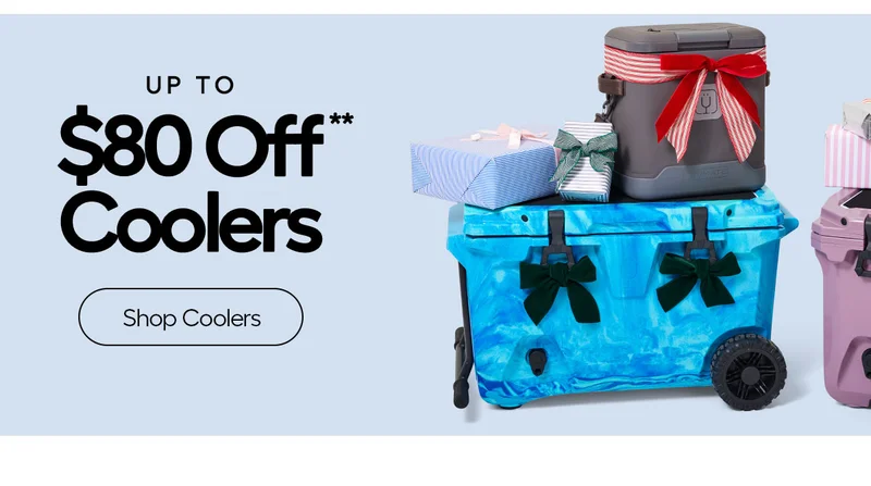 Up to $80 Off* Coolers - Shop Coolers