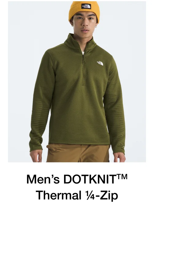 Men's DOTKNIT™ Thermal ¼-Zip