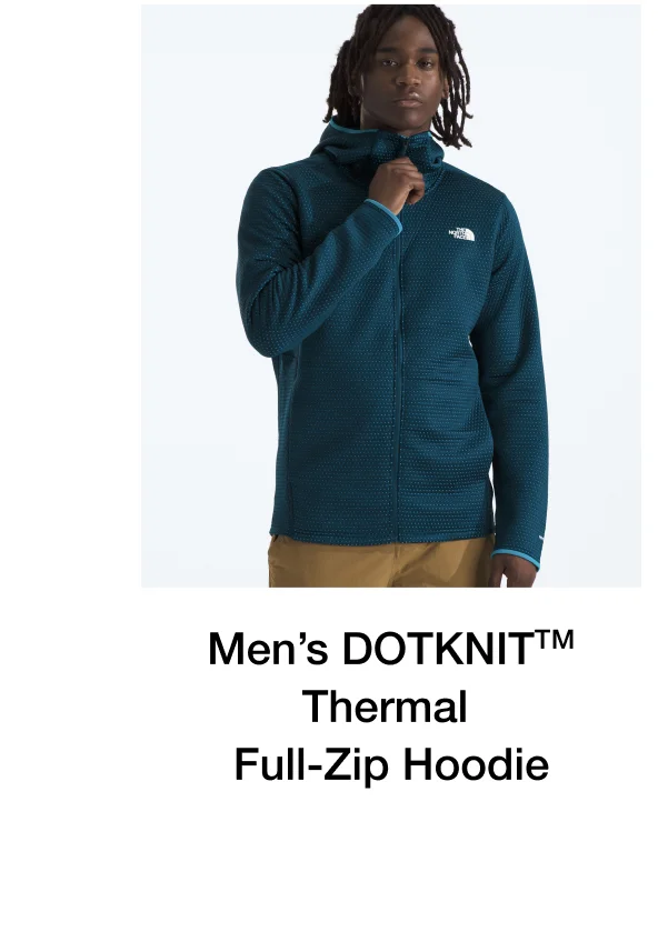 Men's DOTKNIT™ Thermal Full-Zip Hoodie