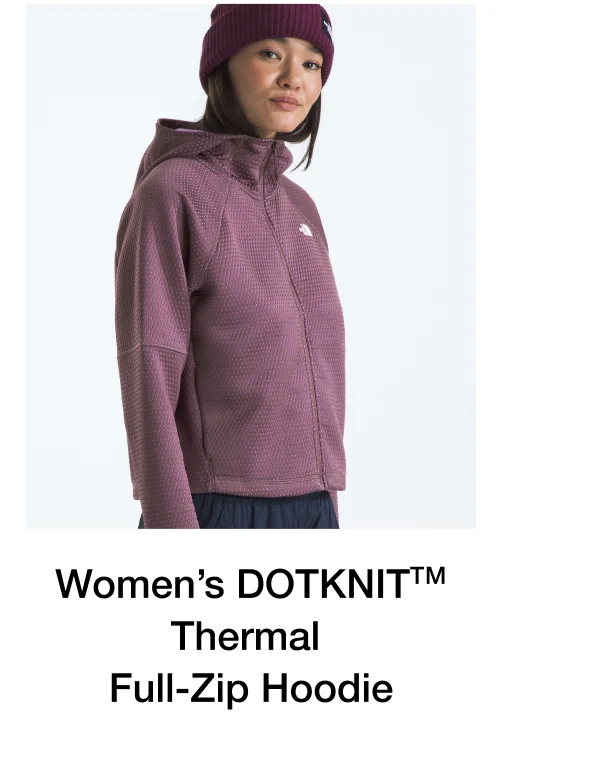 Women's DOTKNIT™ Full-Zip Hoodie Thermal